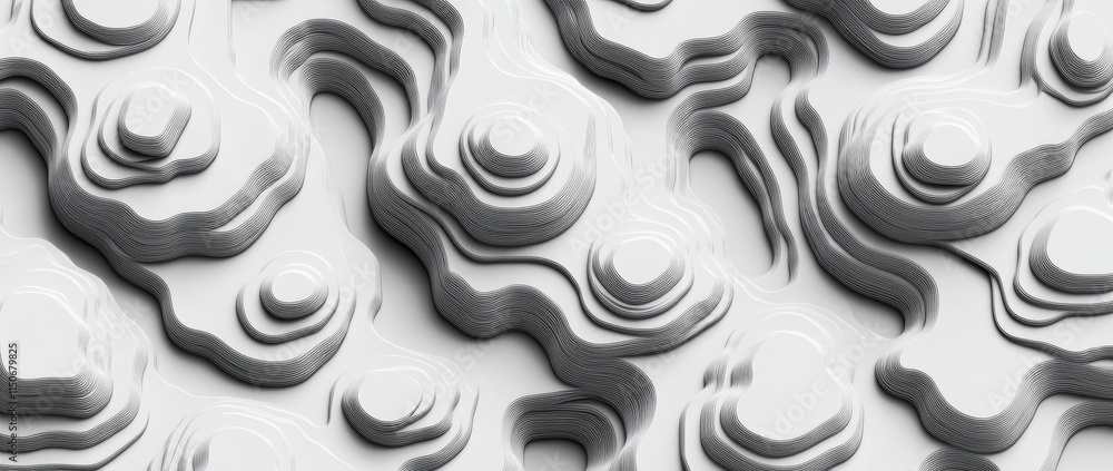 Modern illustration of a dynamic technology network showcased on an abstract grey background. Modern illustration of a dynamic technology network showcased on an abstract grey background.