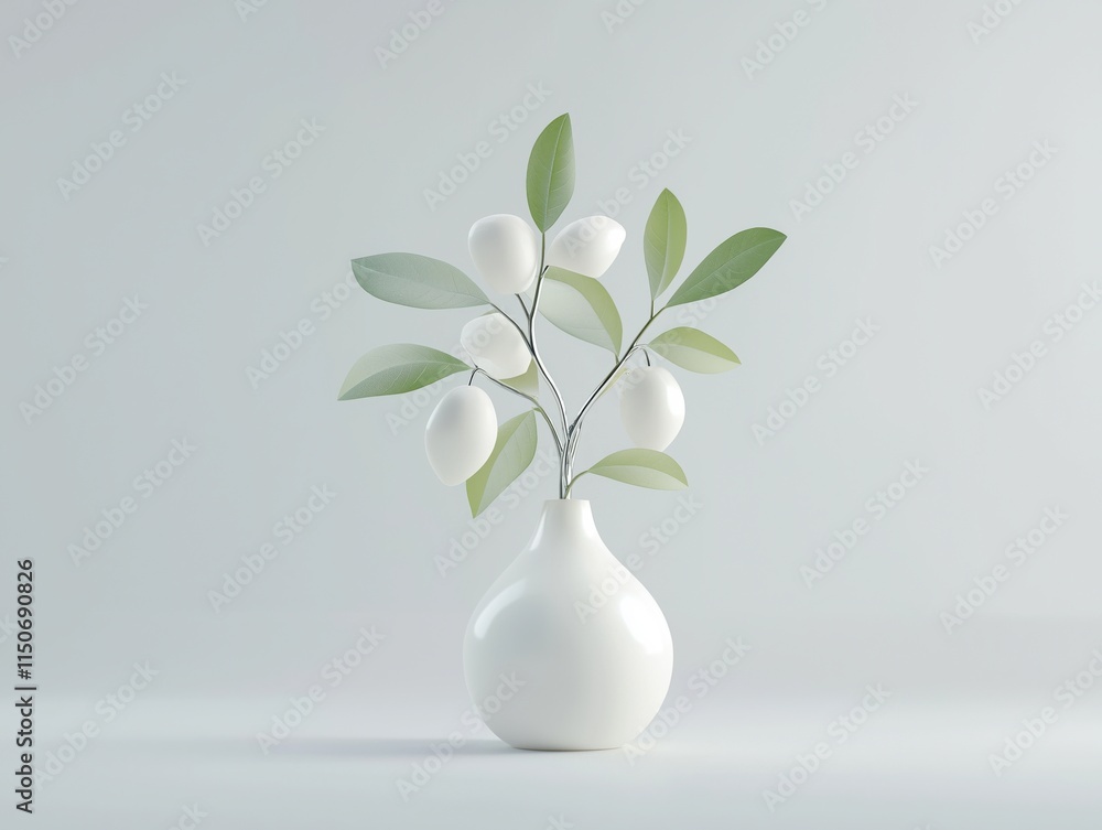 Mechanical tree with crystal fruits: evolution of nature-inspired design Mechanical tree with crystal fruits: evolution of nature-inspired design