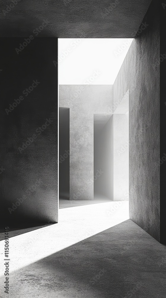 Minimalistic dark gray concrete texture with light gradients Minimalistic dark gray concrete texture with light gradients