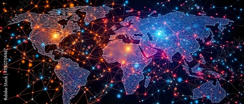 Globe Connected: Quantum Internet Traffics & Entanglement