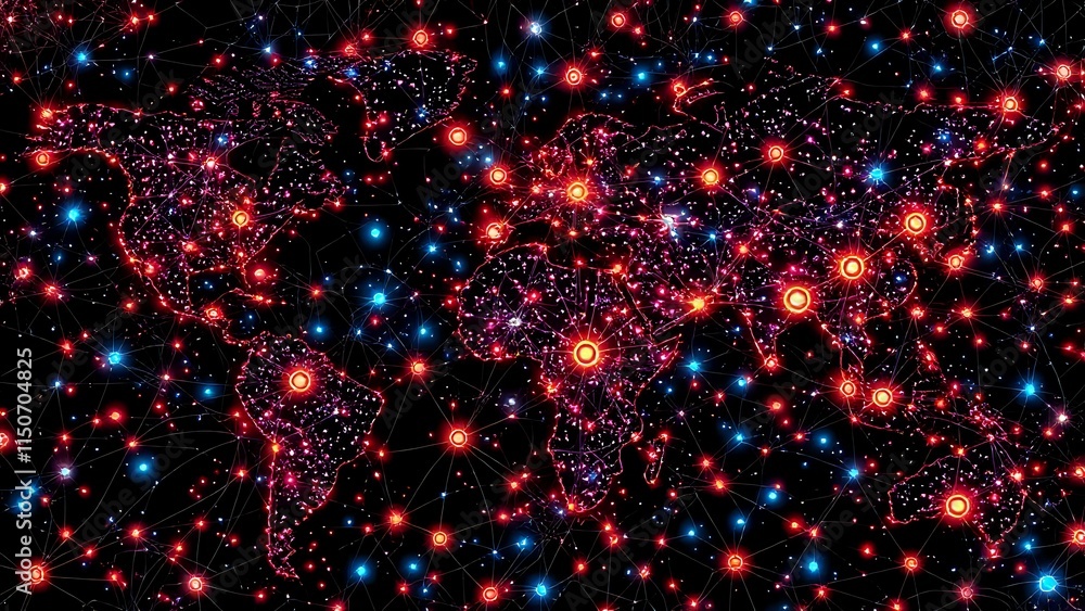 Quantum Internet Traffic Map Quantum Internet Traffic Map