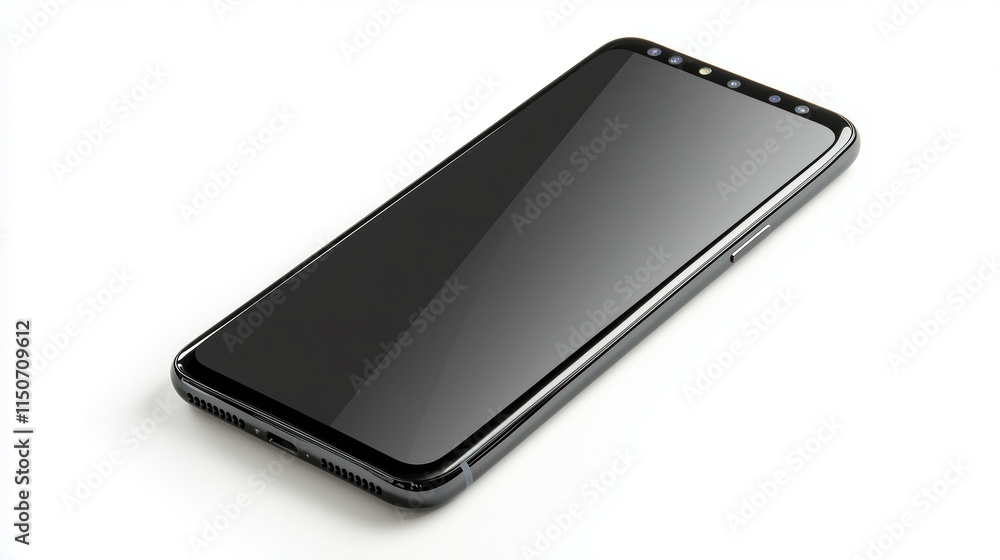 Smartphone on white background Smartphone on white background
