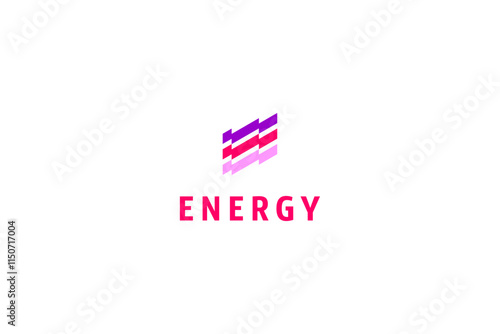 Template logo design solution for energy company