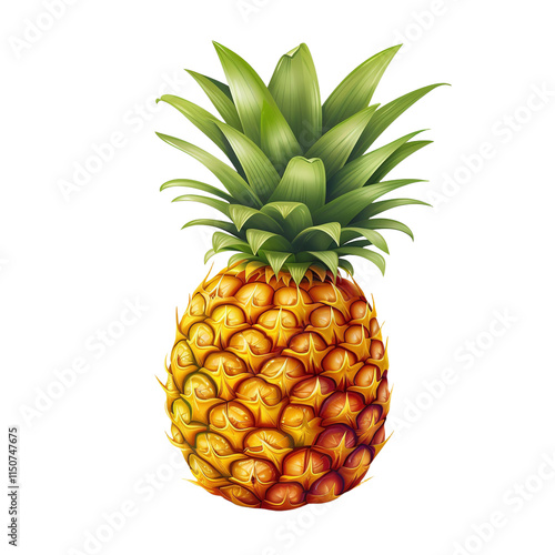 Pineapple illustration photo