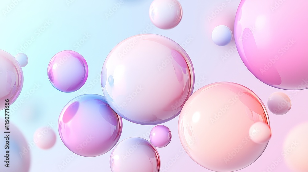 Geometric patterns of soft, fluffy shapes, pastel colors in harmony, a whimsical design for kid backgrounds, smooth gradients Geometric patterns of soft, fluffy shapes, pastel colors in harmony, a whimsical design for kid backgrounds, smooth gradients