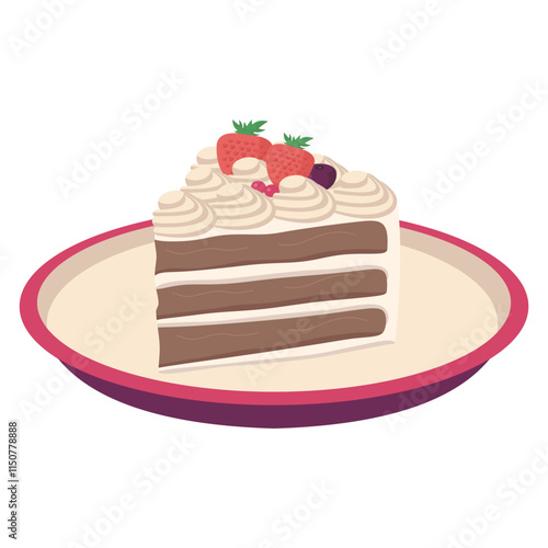 Bee Sting Cake and Apfelstrudel: Stunning Vector Illustrations