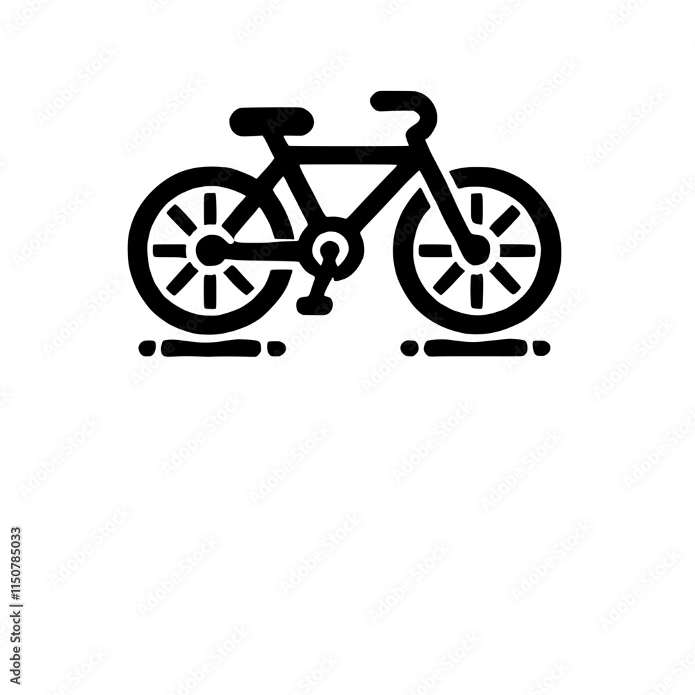 Fototapeta premium Urban Cycling Icon 