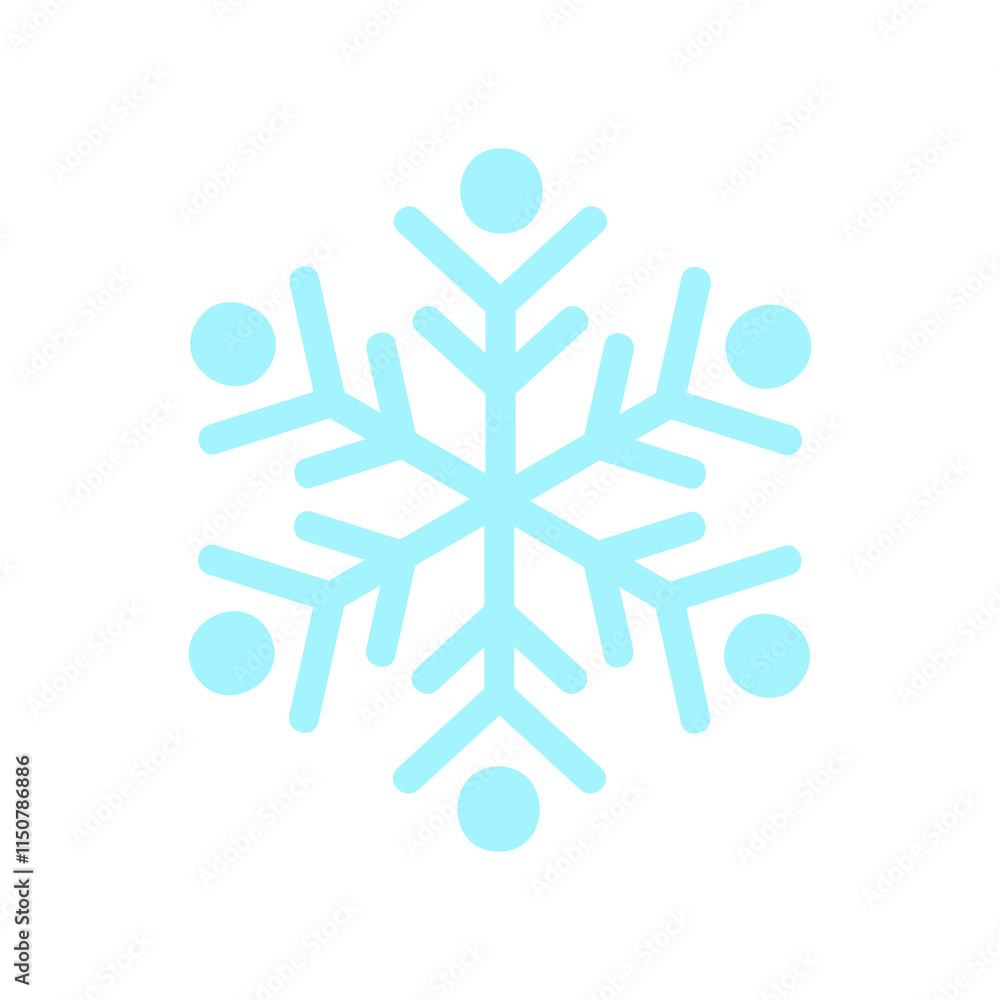 Snowflake clip art design on plain white transparent isolated background for card, shirt, hoodie, sweatshirt, apparel, card, tag, mug, icon, poster or badge Snowflake clip art design on plain white transparent isolated background for card, shirt, hoodie, sweatshirt, apparel, card, tag, mug, icon, poster or badge