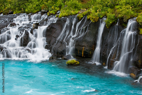 Magical Waterfall in Iceland