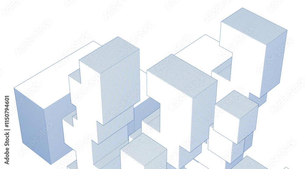 abstract modular architecture 3d rendering
abstract modular architecture 3d rendering