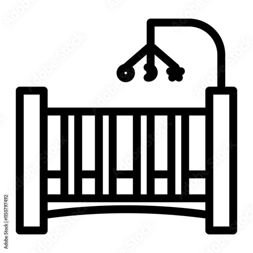 crib Line Icon
