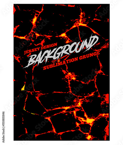 lava geometric background  black red crack pattern grunge flame fire sports vector soccer football running cycling basketball team wear abstract sublimation jersey design geometric 