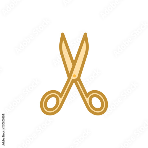 scissor icon vector design template elegant style