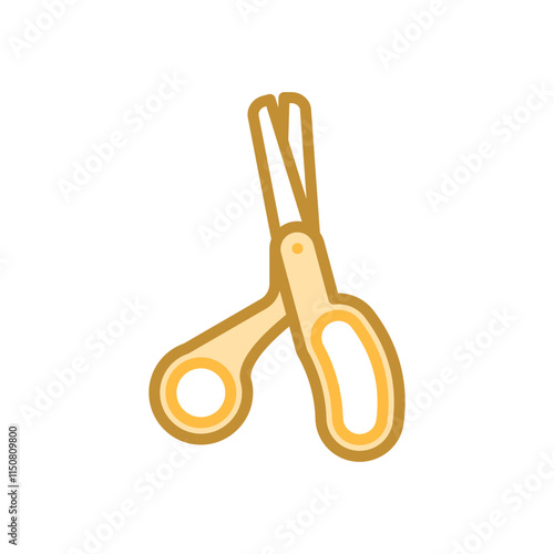 scissor icon vector design template elegant style