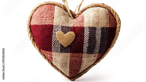 Wallpaper Mural valentine's day love message in heart isolated on white Torontodigital.ca