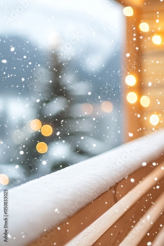 Chalet in the forest, snowy chalet, unexpected snowfall, winter closeup, wooden chalet covered in snow