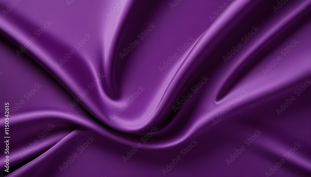 Obraz premium Clear Plain Shiny Warm Soft Vintage Bokeh Cloudy Wave Like Geometric Purple Background or Texture