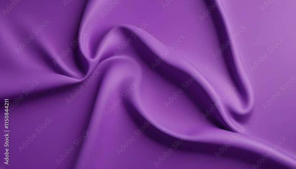 Obraz premium Clear Plain Shiny Warm Soft Vintage Bokeh Cloudy Wave Like Geometric Purple Background or Texture