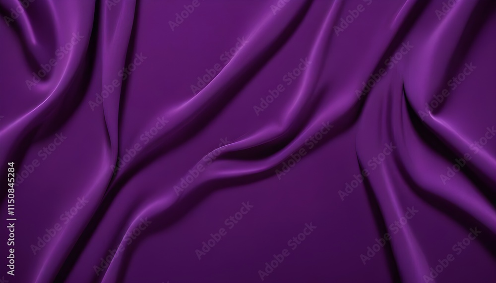 Obraz premium Clear Plain Shiny Warm Soft Vintage Bokeh Cloudy Wave Like Geometric Purple Background or Texture