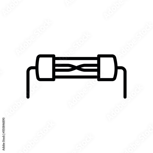 fuse icon vector design template elegant style 
