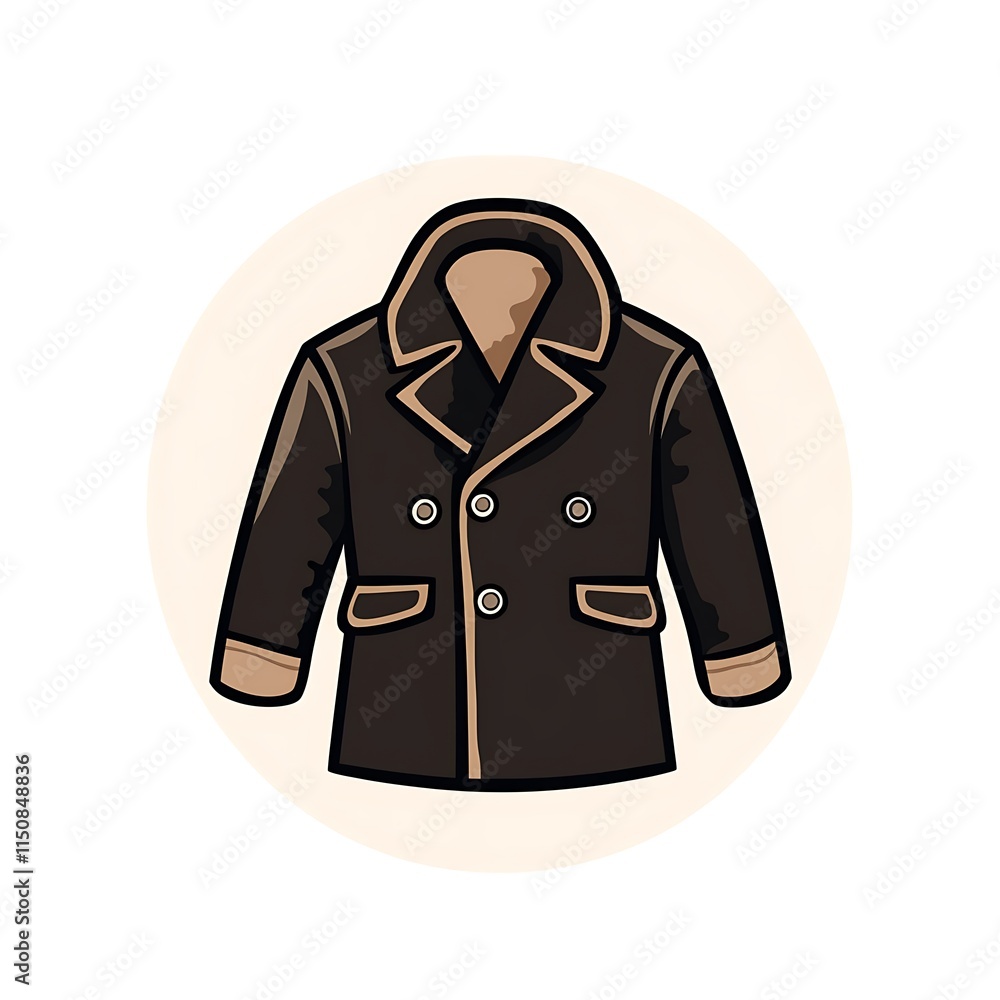 Scarf icon on white background.