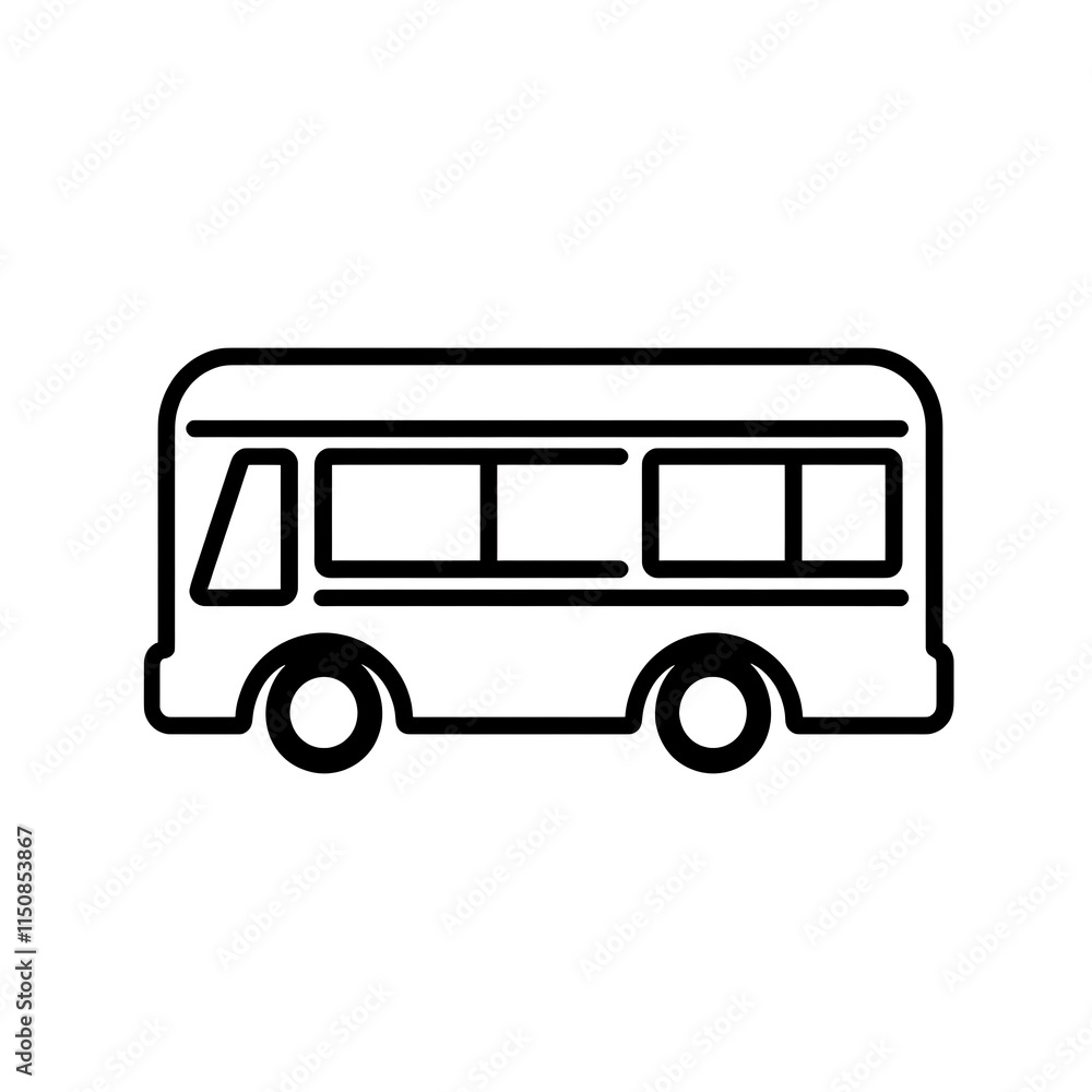 bus icon simple background bus icon simple background