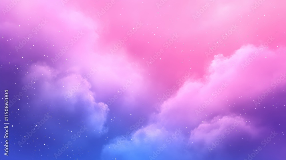 Dreamy Watercolor Galaxy Scene with Pink and Purple Hues Featuring Soft Gradient and Subtle Starry Sky for Abstract Art Design and Creative Background Dreamy Watercolor Galaxy Scene with Pink and Purple Hues Featuring Soft Gradient and Subtle Starry Sky for Abstract Art Design and Creative Background