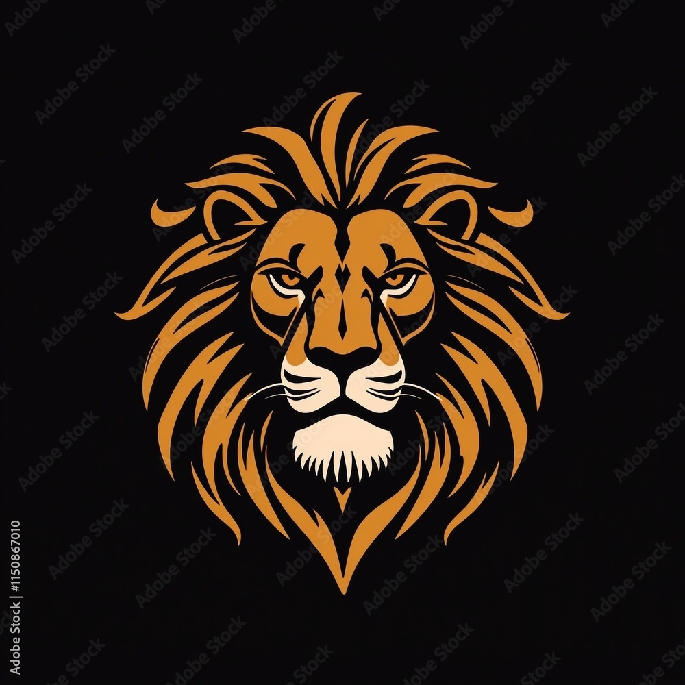 lion king logo shape design lion king logo shape design