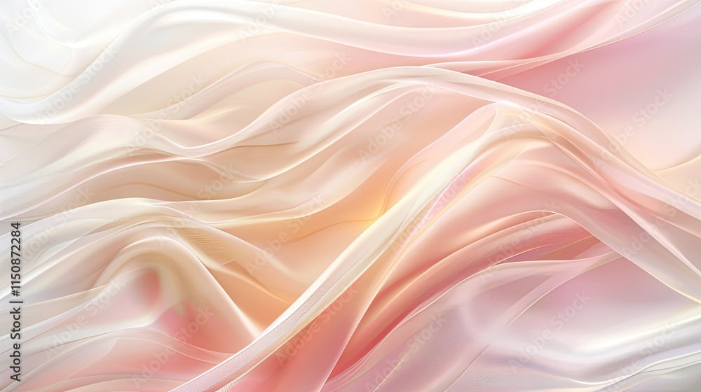 Fototapeta premium soft abstract silk wave background