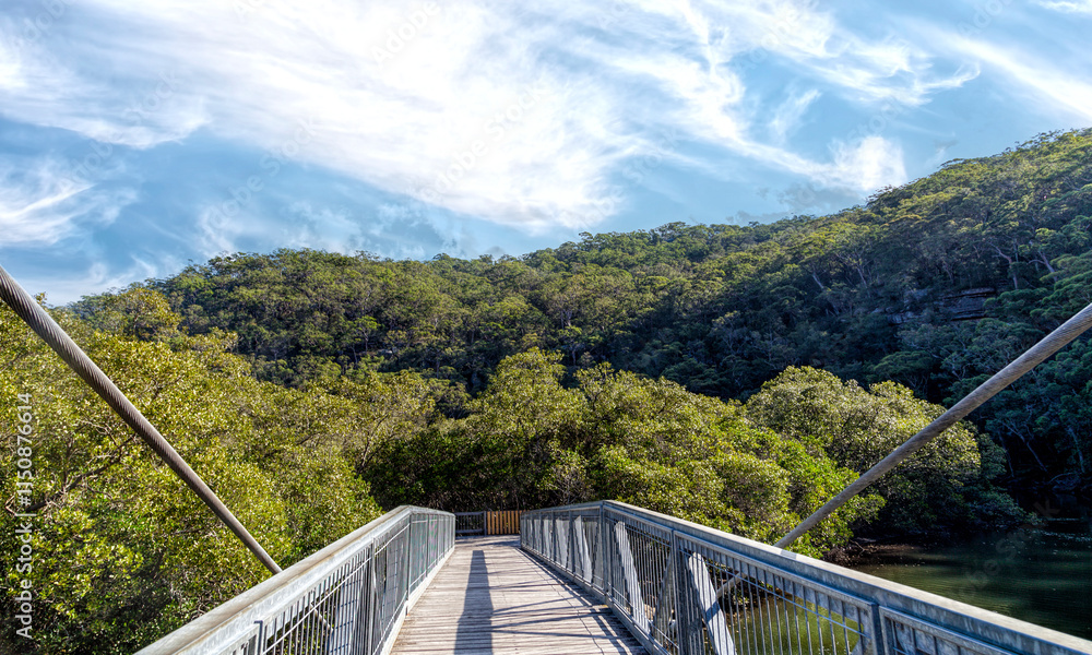 Sydney's north, Ku-ring-gai Chase National Park combines important history with scenic beauty,