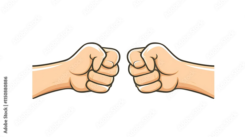 fist bump icon simple sleek vector design fist bump icon simple sleek vector design