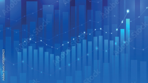 growth chart stats, decrease and increasein statistic graph, business revenue growth, . Suitable as a background for business, graphic desion