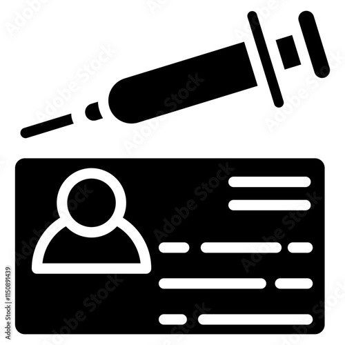 Vaccine Certificate Icon