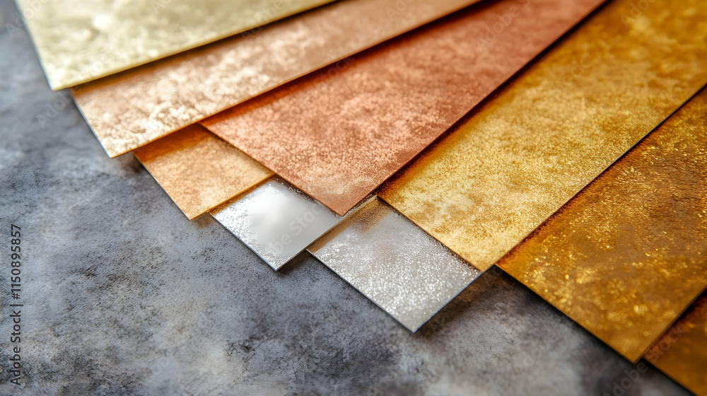 Metallic Texture Illustration Metallic Texture Illustration
