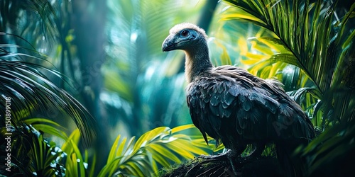 Dodo bird, head and neck only, photorealistic, cinematic photo