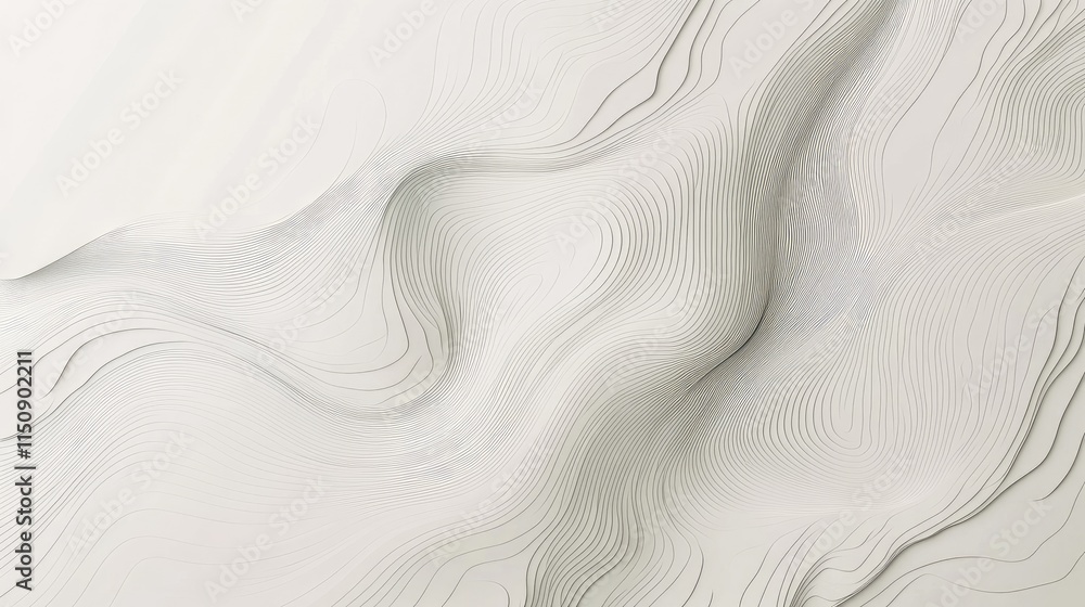 Abstract line art in 3D on a light background, offering a geometric and clean aesthetic that suits modern spaces and design themes. Abstract line art in 3D on a light background, offering a geometric and clean aesthetic that suits modern spaces and design themes.