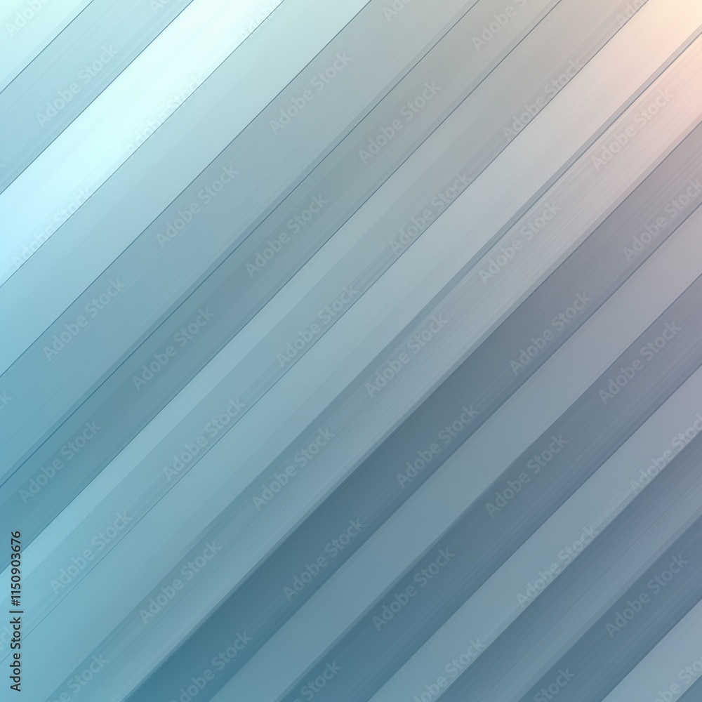 Blue and white striped background with a white line in the middle Blue and white striped background with a white line in the middle