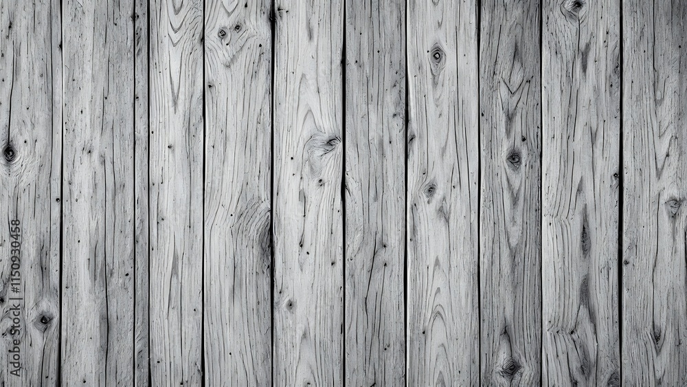 Naklejka premium Vintage Grunge Banner with copy-space. Premium, Gray Wood Board Texture Background.