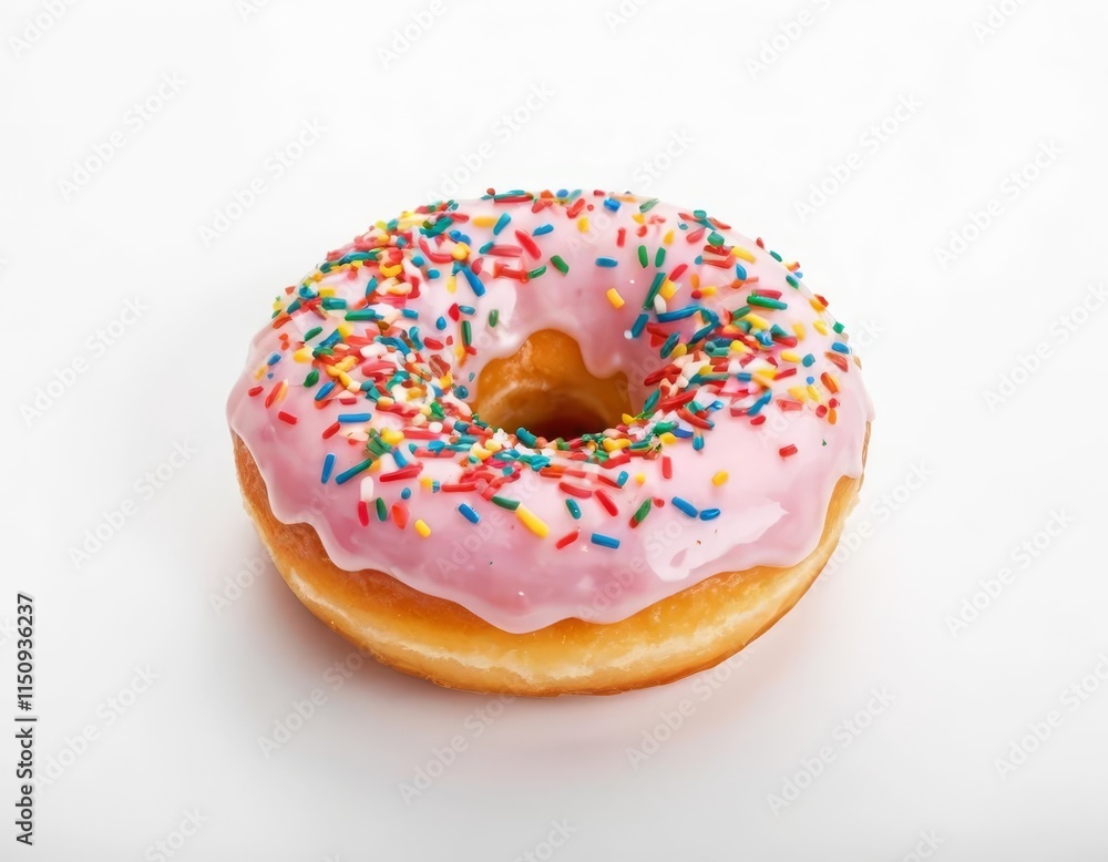 donut with sprinkles donut with sprinkles