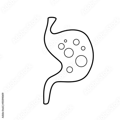 Bloating  flatulence  gas or wind in the stomach