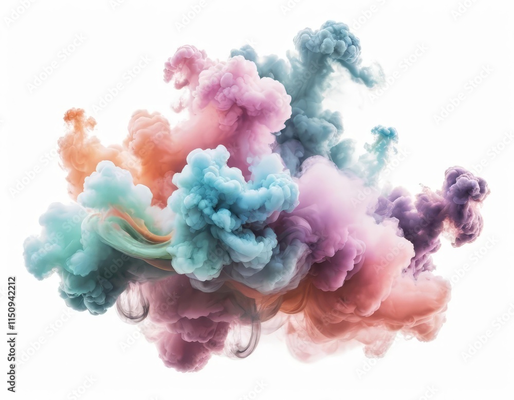 Fototapeta premium colorful smokes