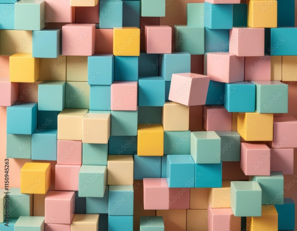 Obraz premium abstract background of cubes