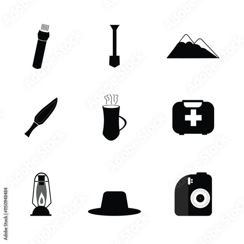  set Flat Design Wedding Flat Design Wedding Icon 
