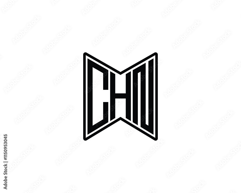 CHN logo design vector template. CHN CHN logo design vector template. CHN