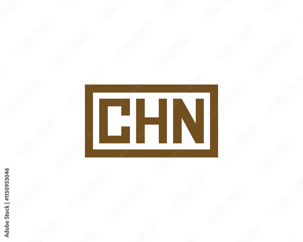 CHN logo design vector template. CHN CHN logo design vector template. CHN