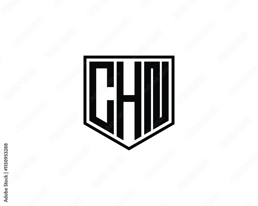 CHN logo design vector template. CHN CHN logo design vector template. CHN