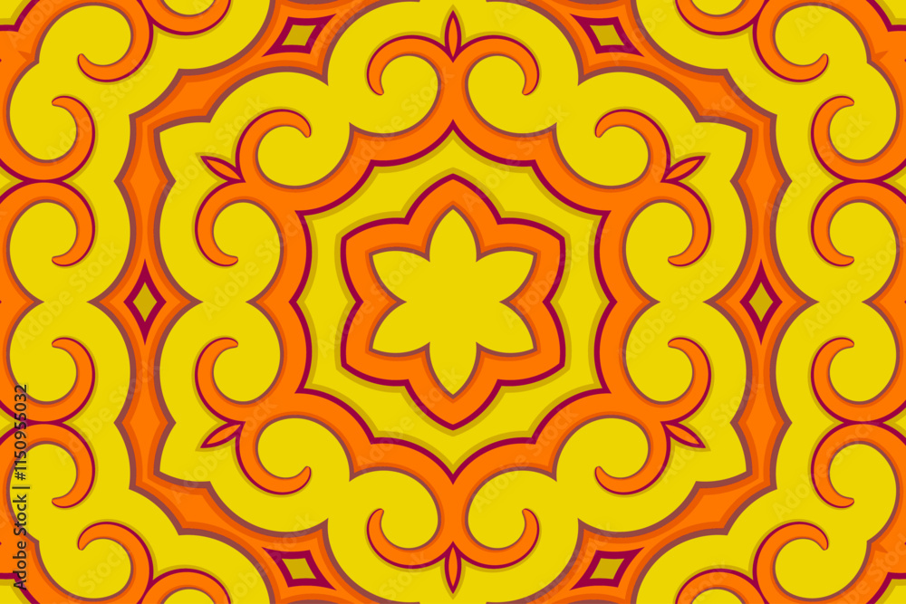 yellow background with a flower yellow background with a flower