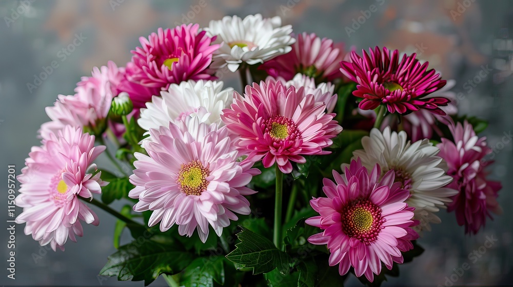 A square photo of a colorful bouquet of flowers. A square photo of a colorful bouquet of flowers.