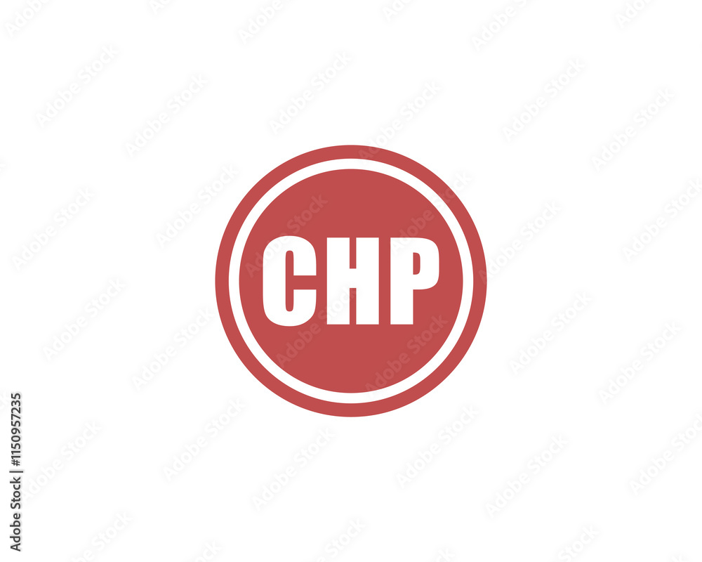 CHP logo design vector template. CHP CHP logo design vector template. CHP