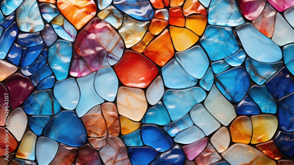 Abstract Colorful Mosaic Background Abstract Colorful Mosaic Background